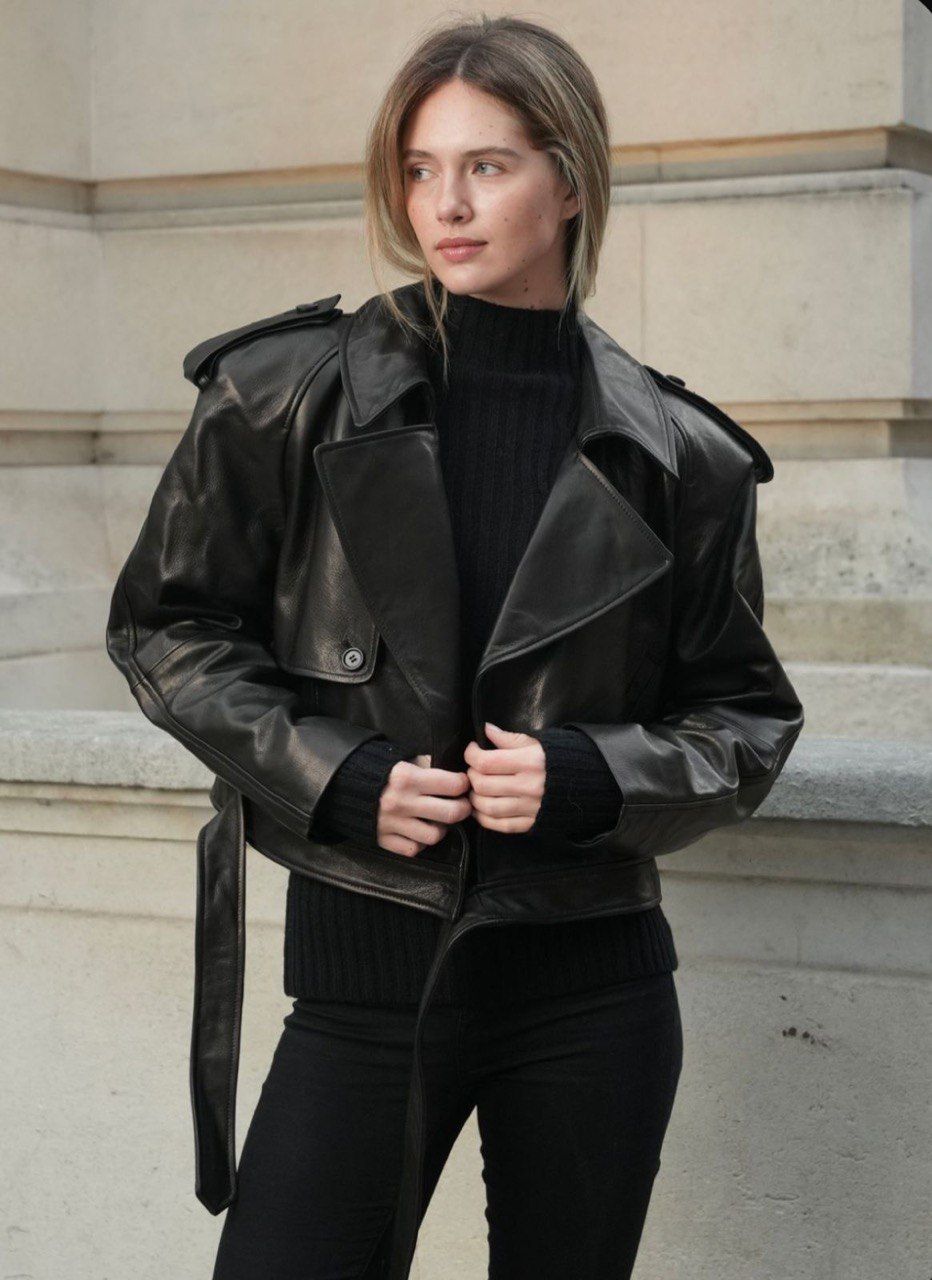 kozhanaya-kurtka-yves-saint-laurent-963465 Кожаная куртка Yves Saint Laurent